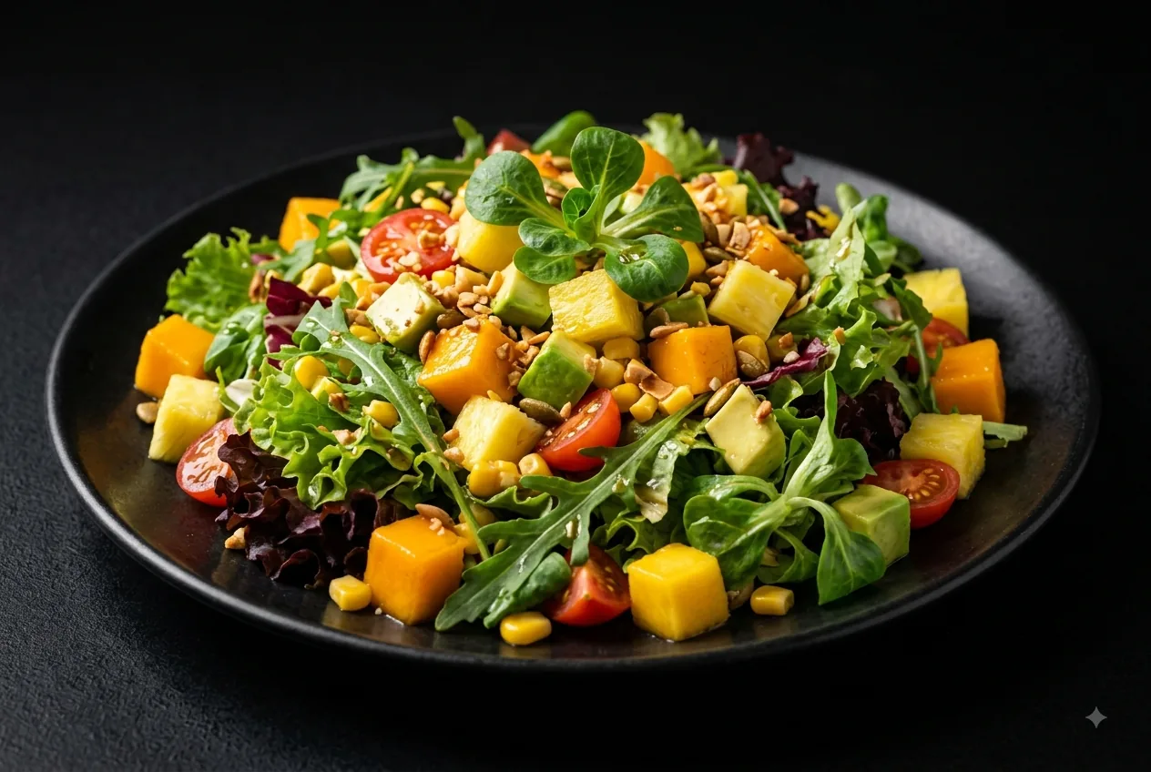 Ensalada tropical mixta
